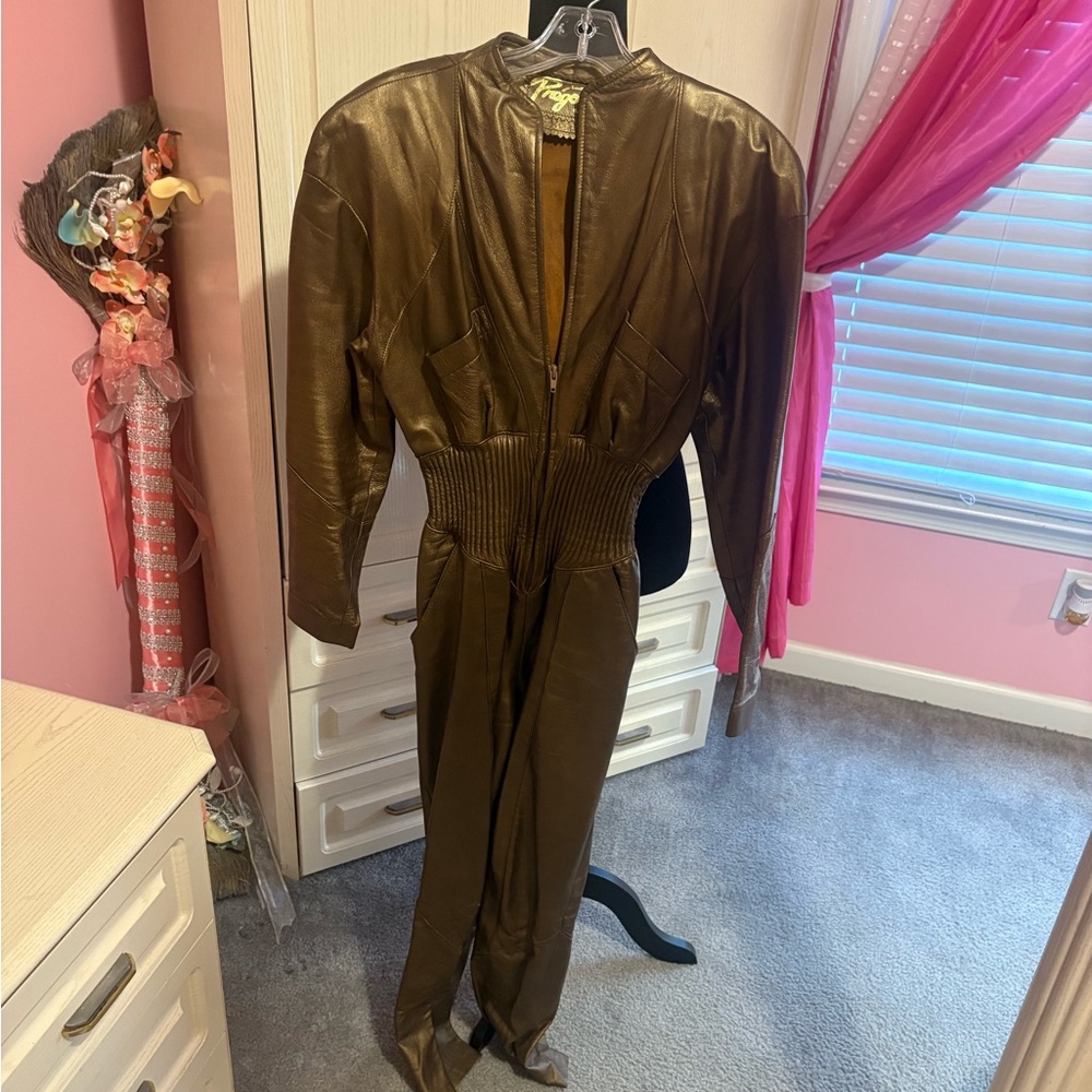 Elegant Brown Jumpsuit